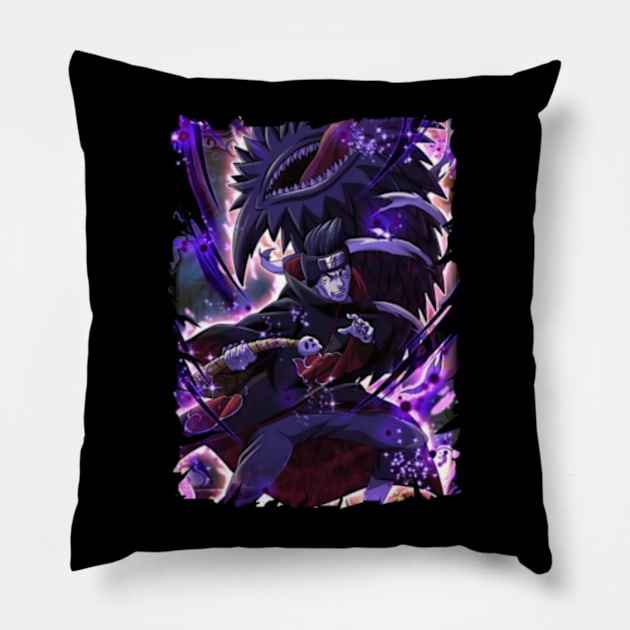 KISAME HOSHIGAKI MERCH VTG Pillow by funnymushroomz