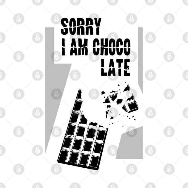 Chocolate lover funny quote by TMBTM