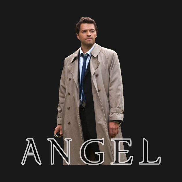 Castiel Supernatural by rousseaudanielle