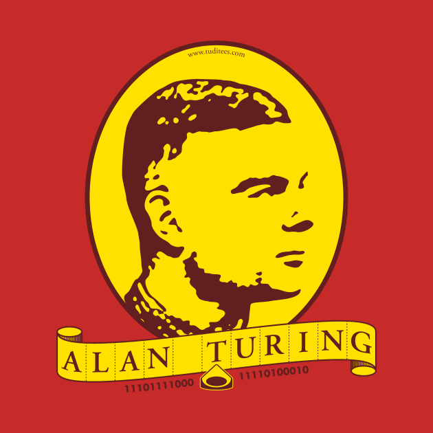Alan Turing by tuditees