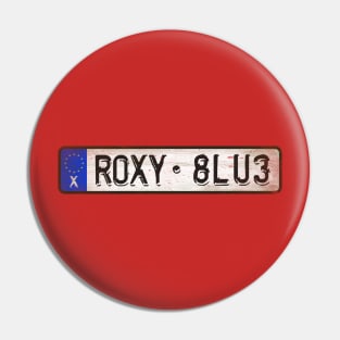 Hard Roxy Blue Rock Pin