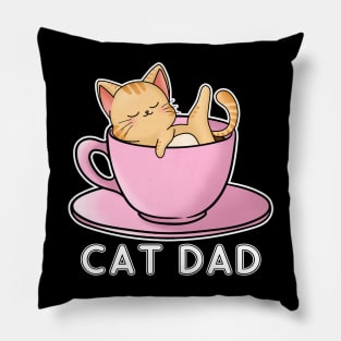 Cat daddy Pillow