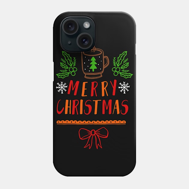 Christmas Punsch Design Cool Xmas Gift Idea Phone Case by Macphisto Shirts