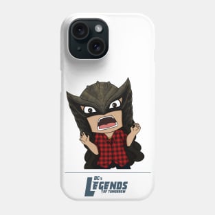 Zari Tomaz Wearing Hawkgirl Mask Phone Case