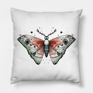 emperor moth Pillow