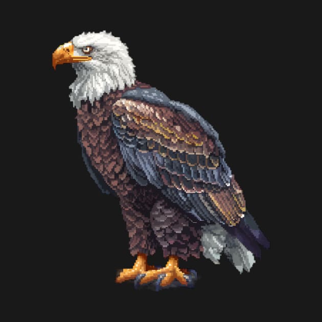 16-Bit Eagle by Animal Sphere