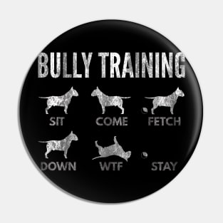 English Bull Terrier - Distressed Bully Training Pin