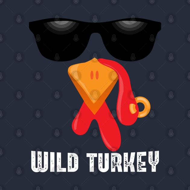 Thanksgiving Wild Turkey Face Halloween Costume by BraaiNinja