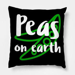 Peas On Earth Pillow