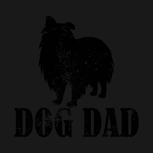 Father's Day T Shirt Sheltie Dog Dad Gifts for Dog Lover T-Shirt