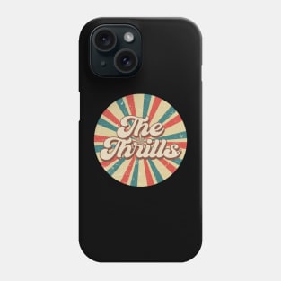 Circle Design Thrills Proud Name Birthday 70s 80s 90s Styles Phone Case