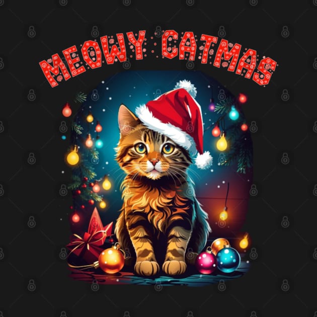 Meowy Catmas by sukhendu.12