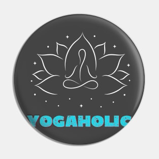 Yogaholic Pin