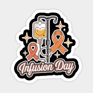 MS infusion day Multiple Sclerosis Awareness Ribbon Magnet