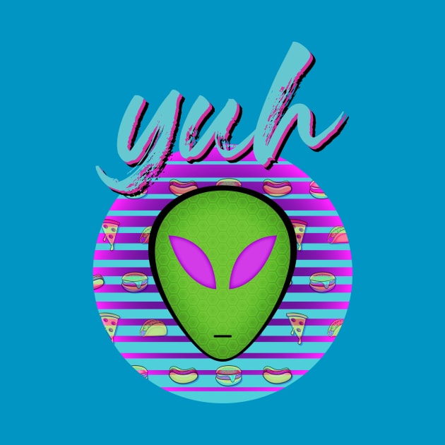 Yuh Alien Snacks by Koko Ricky