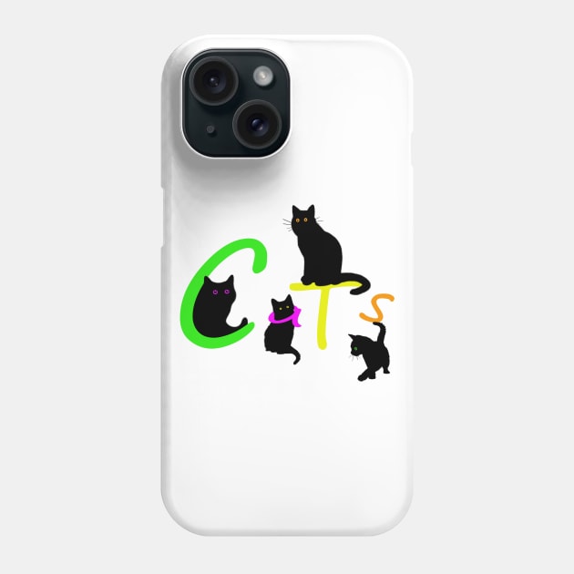 Cats #1 Phone Case by SiSuSiSu