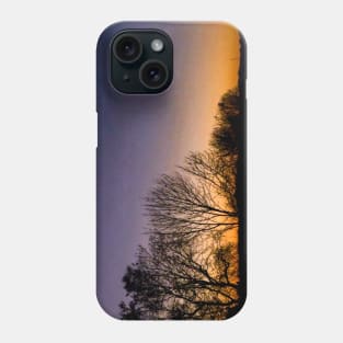 Sunset landscape photo colors Phone Case