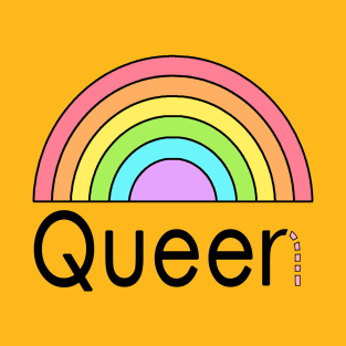 Queer Queen Pride - The Peach Fuzz T-Shirt