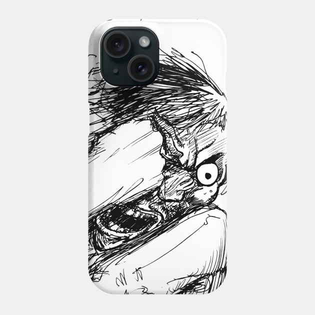 FWACATA! Art to the Face! (White for Dark colors) Phone Case by FWACATA