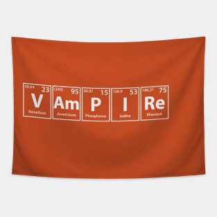 Vampire (V-Am-P-I-Re) Periodic Elements Spelling Tapestry