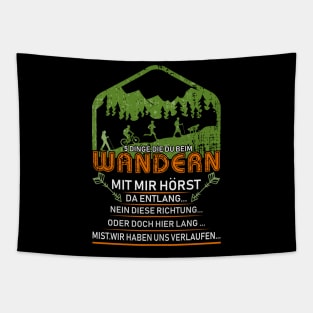 fun design for hiking Tapestry