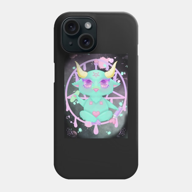 Menhera Baphomet Phone Case by ZombieCheshire