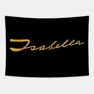 Borgward Isabella Script Tapestry