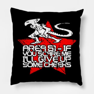 Alien Ufo Area 51 Pillow