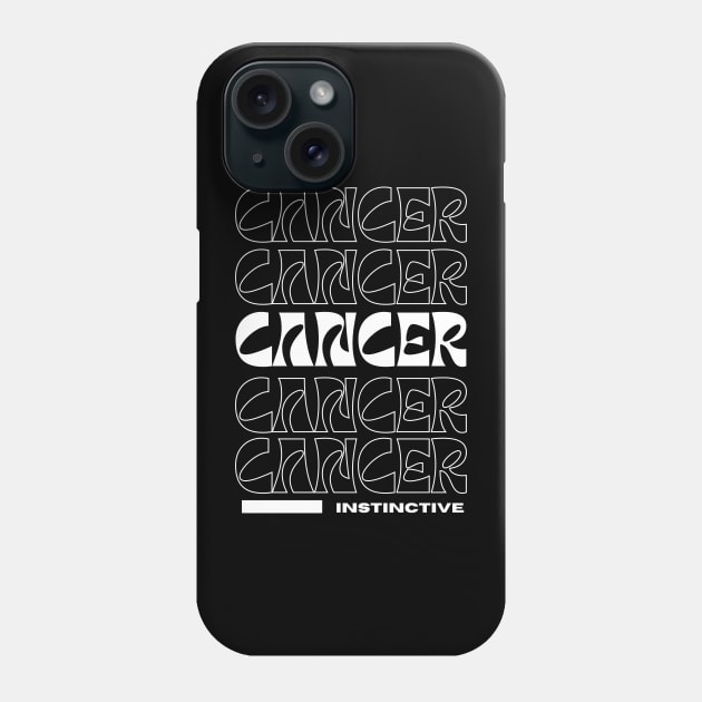 Zodiac sign Cancer Phone Case by Juliet & Gin