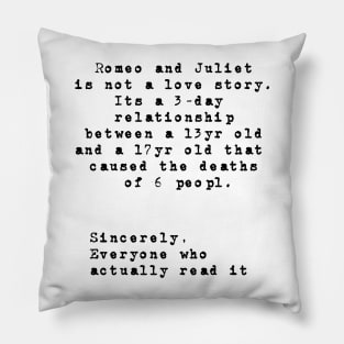 Romeo And Juliet Pillow