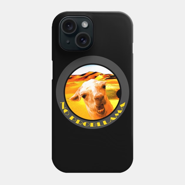 No probllama Phone Case by WOS