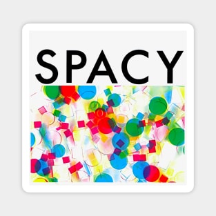 Spacy Album Cover - Tatsuro Yamashita Magnet