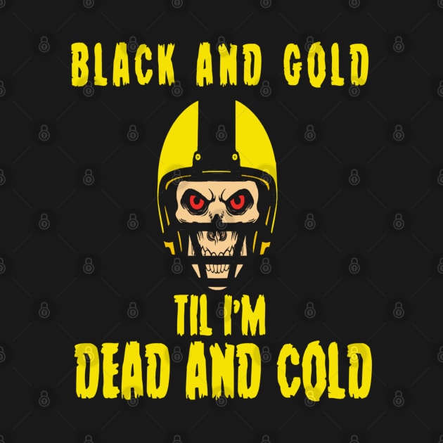 Dead And Cold Steelers by Brucento