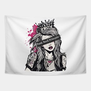 Punk Rock Princess Tapestry