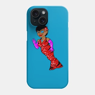 Marjorie the Mystic as a Mermaid Phone Case