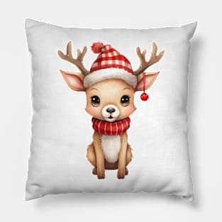 Christmas Reindeer Pillow