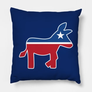 Democrat Donkey Pillow