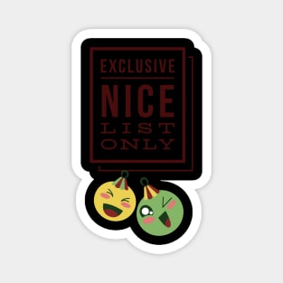 Exclusive Nice List Only! #96 Magnet