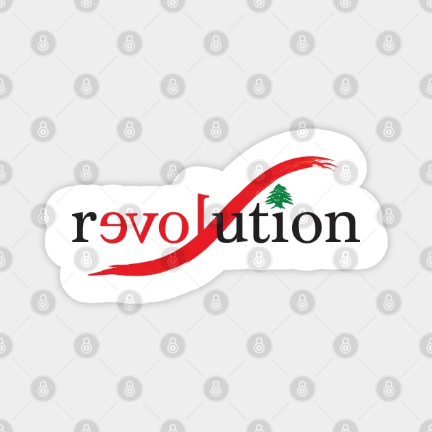 Revolution Reloveution Magnet by bearded_papa