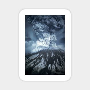 Mount St Helens erupting, May 1980 (E380/0784) Magnet