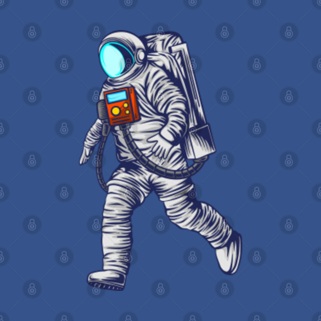 Disover Astronaut Illustration 17 - Astronaut - T-Shirt