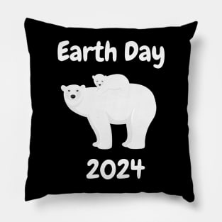 Earth Day 2024 Polar Beer Pillow