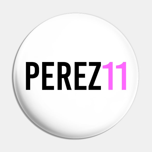 Sergio Perez 11 Design Pin by GreazyL