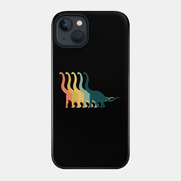 Dinosaur - Brontosaurus - Dinosaur - Phone Case