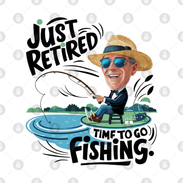 Just Retired. Time to go fishing by CozyNest