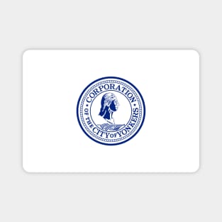 Flag of Yonkers, New York Magnet