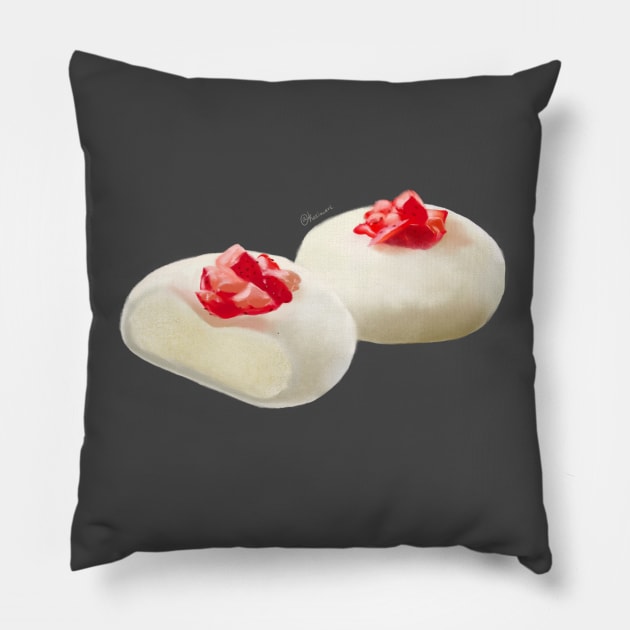 Mochi Pillow by kozinoart