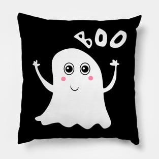 Cute Halloween Boo Ghost Pillow