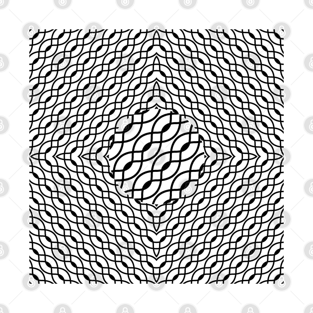 Line Art Trellis Work by justrachna