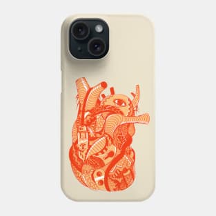 Citrus Light Heart Phone Case